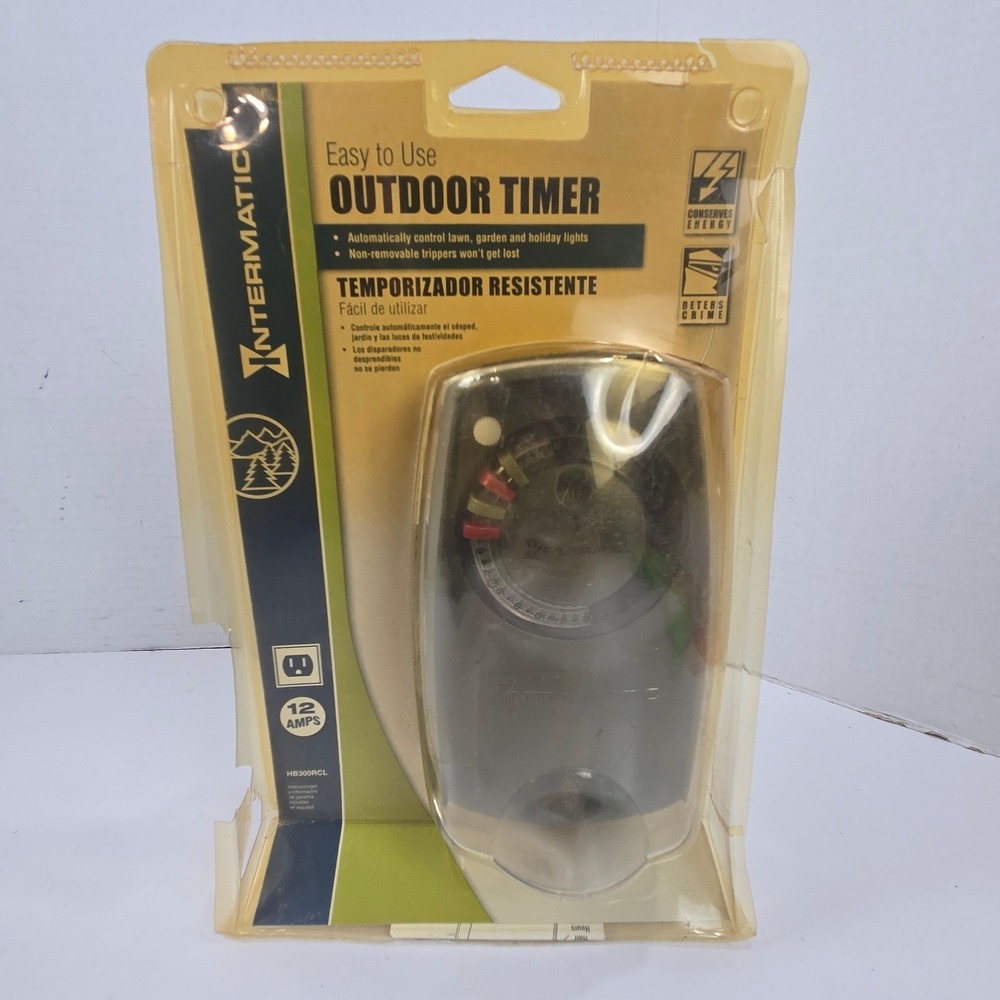 Intermatic‎ HB300RCL Outdoor Timer 12 Amp Weatherproof 24 Hour Heavy Duty Green